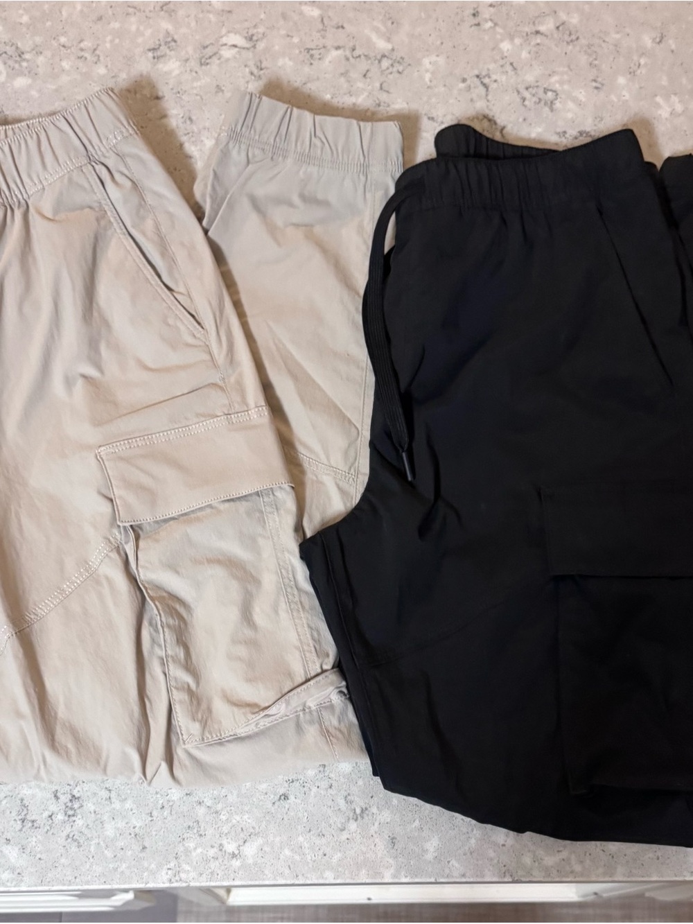 H&M Men's Cargo Pants — Beige and Black